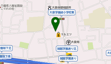 【予約制】Bounce 丸悦大泉学園ロッカーNR018保管場所の地図画像
