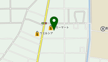 【予約制】Bounce ロッカーマミーマート行田屋店 収納スポットの地図画像