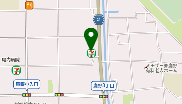 【予約制】Bounce セブンイレブン三郷高野3丁目店のロッカー保管場所の地図画像