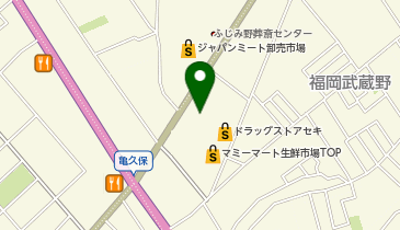 【予約制】Bounce ロッカーマミーマート鶴ヶ舞店 収納スポットの地図画像
