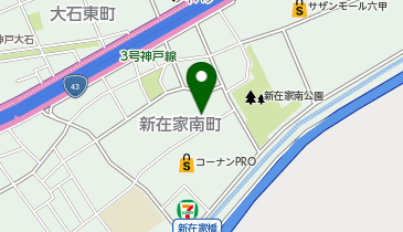 【予約制】Bounce ロッカー ヤマト運輸 神戸水道筋センター 保管場所の地図画像