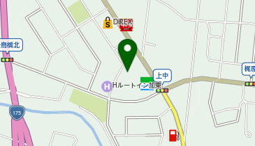 【予約制】Bounce ロッカー ウエルシア加藤上中店 収納スポットの地図画像