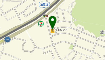 【予約制】Bounce ロッカー ウエルシア守谷東野店 収納スポットの地図画像