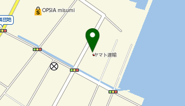 【予約制】Bounce ロッカー ヤマト運輸 宇宿センター 保管場所の地図画像