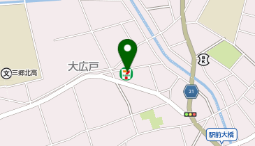 【予約制】Bounce Locker Seven-Eleven Misato Modai Store Storage Spotの地図画像