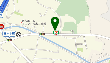 【予約制】Bounce Locker Seven-Eleven Kawasaki Kamiki Honmachi 2-chome store Storage Spotの地図画像