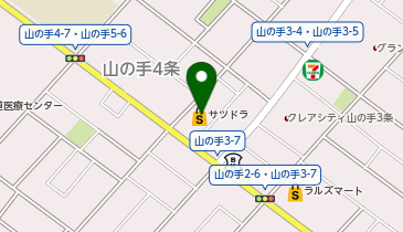 【予約制】Bounce ロッカー薩摩山手店 収納スポットの地図画像