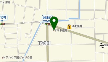 【予約制】Bounce ロッカー ヤマト運輸 津島神森センター 保管場所の地図画像