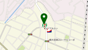 【予約制】Bounce Locker Seven-Eleven Higashi-Omiya 4-chome store Storage Spotの地図画像