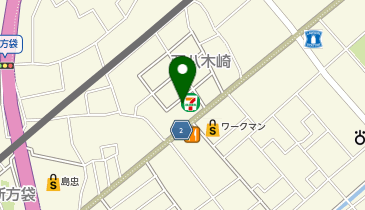 【予約制】Bounce Locker Seven-Eleven Kasukabe Shinkatabukuro store Storage Spotの地図画像