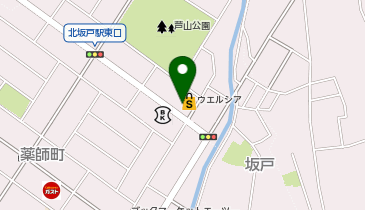 【予約制】Bounce ロッカー ウエルシア北坂戸店 保管場所の地図画像