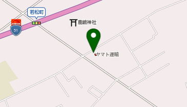 【予約制】Bounce ロッカー ヤマト運輸 若松センター 保管場所の地図画像