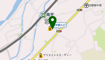 【予約制】Bounce 日野八緒子南平店ロッカー保管場所の地図画像