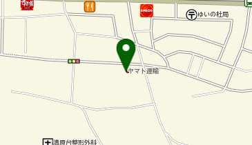 【予約制】Bounce Locker Yamato Transport Utsunomiya Yuinomori Center Storage Spotの地図画像