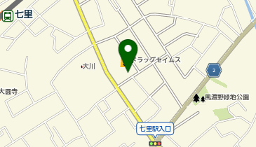 【予約制】Bounce Locker Seven-Eleven Saitama Kadotono Store Storage Spotの地図画像