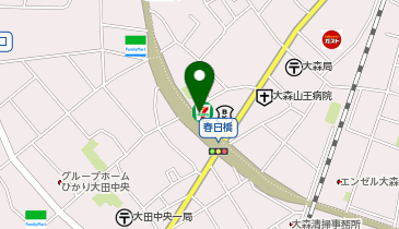 【予約制】Bounce Locker Seven-Eleven Ota-ku Sanno Kasugabashi store Storage Spotの地図画像