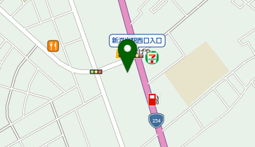 【予約制】Bounce セブンイレブン 川越新河岸店 ロッカー 保管場所の地図画像