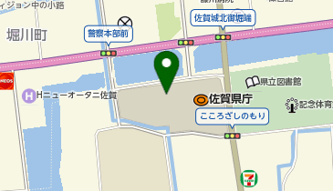 【予約制】Bounce ロッカー佐賀県庁保管場所の地図画像