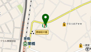 【予約制】Bounce ロッカー セブンイレブン栗橋井坂店 預かり場所の地図画像