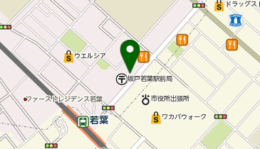 【予約制】Bounce Locker Seven-Eleven Wakaba Station East Exit Storage Spotの地図画像