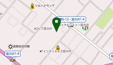 【予約制】Bounce ロッカー ヤマト運輸 札幌宮の沢センター 保管場所の地図画像