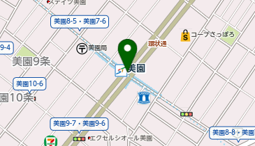 【予約制】Bounce Locker Sapporo City Transportation Bureau Misono Station Storage Spotの地図画像
