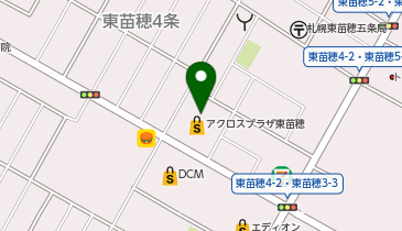 【予約制】Bounce ロッカーさつま東苗穂4条店 収納スポットの地図画像