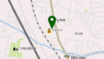 【予約制】Bounce ロッカーフレスコ木幡店 収納スポットの地図画像