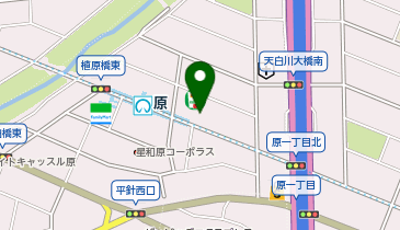 【予約制】Bounce ロッカー 名古屋市交通局 原駅 預かりスポットの地図画像