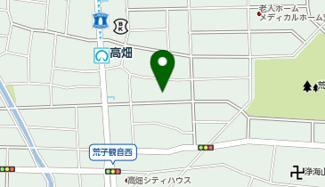 【予約制】Bounce ロッカー 名古屋市交通局 高畑駅 預かりスポットの地図画像