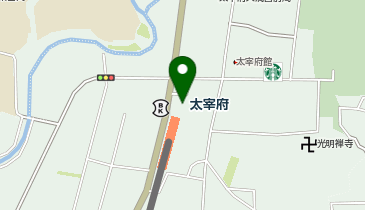 【予約制】Bounce 西日本鉄道太宰府駅ロッカー収納スポットの地図画像