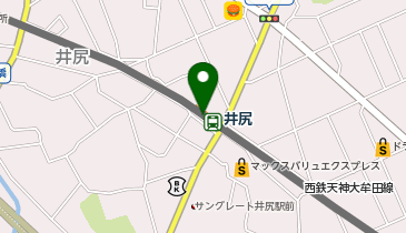 【予約制】Bounce 西日本鉄道井尻駅ロッカー収納スポットの地図画像