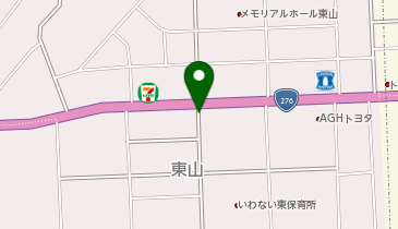 【予約制】Bounce ロッカー 薩摩岩内東山店 お預かりスポットの地図画像