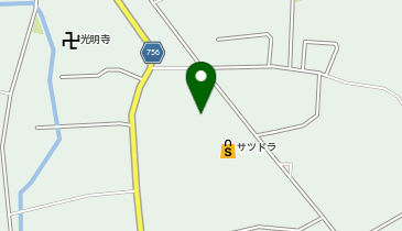 【予約制】Bounce ロッカーサツドラ北都本町店保管場所の地図画像