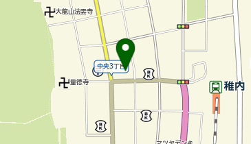 【予約制】Bounce ロッカーサツマ稚内中央店 保管場所の地図画像