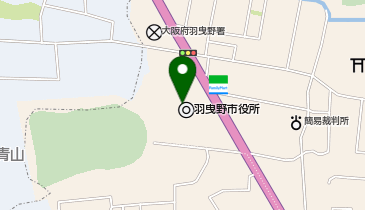 【予約制】Bounce ロッカー ジョーシン羽曳野岡店 収納スポットの地図画像