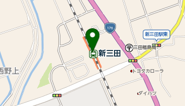 【予約制】Bounce ロッカー JR西日本・新三田駅保管場所の地図画像