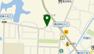 【予約制】Bounce ロッカー ヤマト運輸 春日森センター 保管場所の地図画像