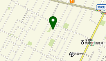 【予約制】Bounce ロッカーウェルパーク武蔵野西久保店保管場所の地図画像