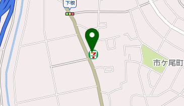 【予約制】Bounce セブンイレブン横浜市ヶ尾店のロッカー保管場所の地図画像