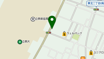 【予約制】Bounce Locker Inageya Niiza East Store Storage Spotの地図画像
