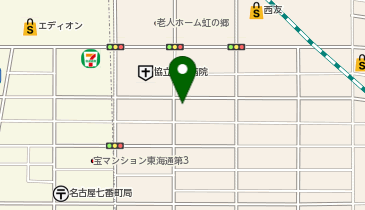 【予約制】Bounce ロッカー ウエルシア熱田五番町店 収納スポットの地図画像