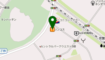 【予約制】Bounce ロッカー マルエツ リンコス ベイタウン ストレージスポットの地図画像