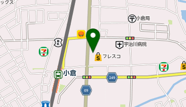 【予約制】Bounce ロッカーフレスコ宇治収納スポットの地図画像