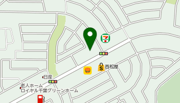 【予約制】Bounce ロッカー ウェルシア 千葉 トケ店 保管場所の地図画像