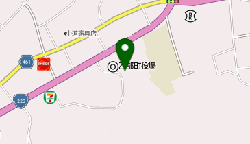 【予約制】Bounce ロッカー乙部町役場保管場所の地図画像