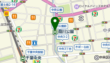 【予約制】Bounce 千葉市モノレール萱川公園駅ロッカー保管場所の地図画像