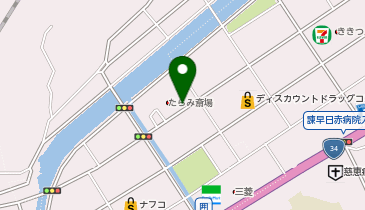 【予約制】Bounce ロッカー ヤマト運輸 諫早多良見営業所 保管場所の地図画像