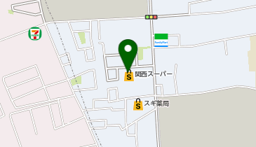 【予約制】Bounce ロッカー 関西スーパーマーケット 久代店 収納スポットの地図画像