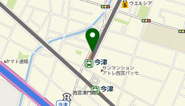 【予約制】Bounce Locker Hankyu Railway Imazu Station Storage Spotの地図画像